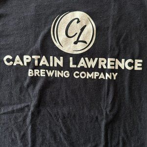 Captain Lawrence Brewing Company T Shirt Size M